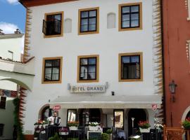 格兰酒店，位于捷克克鲁姆洛夫的酒店