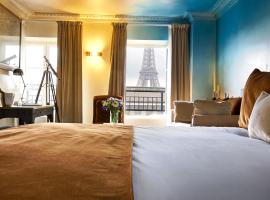 埃菲尔托卡德奥酒店，位于巴黎16区 - 帕西的酒店