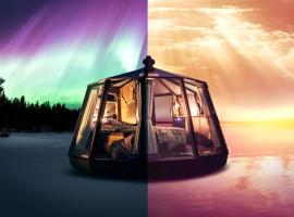 Arctic Lake Experience Oulujärvi Igloos，位于卡亚尼的豪华帐篷