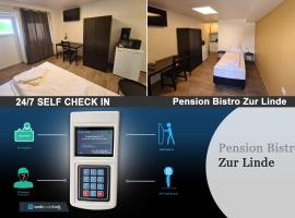 Pension Bistro Zur Linde，位于赫斯多夫的酒店