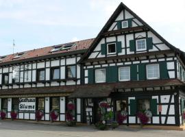 兰德加斯托布鲁姆旅馆，位于利希特瑙的酒店
