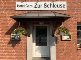 Hotel Zur Schleuse (Garni)，位于达特尔恩的酒店