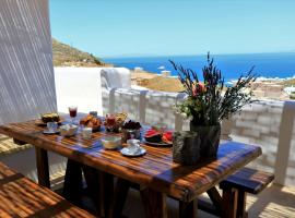 爱琴海蓝色度假屋，位于Mandrakia的酒店