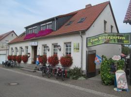 Gasthaus und Pension Zum Biber，位于Steckby的低价酒店