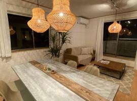 #オーシャンビューBBQ可能 #4LDK新築一軒家 #長期滞在歓迎 -- 時空間 凪 Nagi --，位于Hyakuna的酒店
