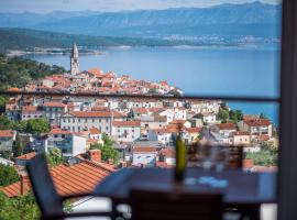 Apartman Zoe Vrbnik，位于瓦比尼科的酒店