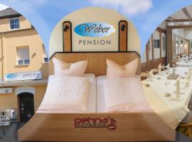 Pension Weber，位于Wellen的低价酒店