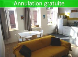 Appartement Lille/1ch/stationnement gratuit，位于里尔Caulier Metro Station附近的酒店