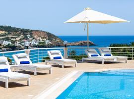 Promitheas Villa, with Pool & Heated Spa Whirlpool, By ThinkVilla，位于维勒克哈德哈的酒店