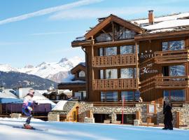 Les Trois Vallées, a Beaumier hotel，位于谷雪维尔普兰特里滑雪缆车附近的酒店