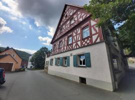 Schwarzer Adler，位于Streitberg的酒店