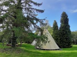 乐瓦尔提皮斯豪华帐篷，位于圣加蒂安代布瓦的豪华帐篷