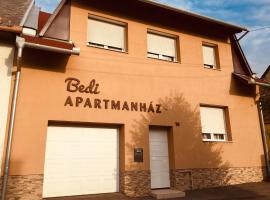 Bedi Apartmanház，位于瑙吉考尼饶的酒店