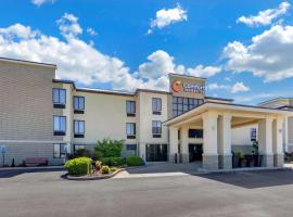Comfort Inn & Suites，位于Lincoln塔拉德加高速赛道附近的酒店