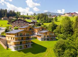 Panorama Lodge Premium Apartments，位于斯拉德明的木屋