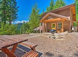 Private Leavenworth Cabin with Mtn Views and Fire Pit