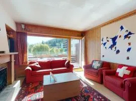 Beautiful apartment in the center of Crans-Montana with a large balcony