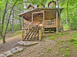 Quiet Balsam Grove Cabin Porch, Hot Tub, Dogs OK，位于Balsam Grove的度假屋