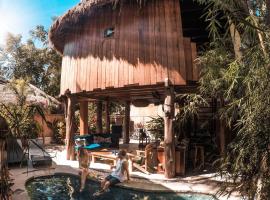 Gili Treehouse，位于吉利特拉旺安的乡村别墅