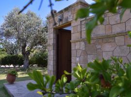 Seaside "Stone & Light Villa" close to Aegina City，位于Khlóï的别墅