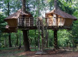 Les Cabanes de Labrousse，位于Saint-Julien-Labrousse的酒店