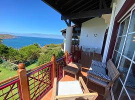 Top villa with extraordinary view of Atlantic，位于圣马蒂纽·杜·波特的别墅