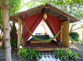 Canto de Jurema Corumbau Glamping, Chalé, Acolhimento e Sustentabilidade，位于哥隆巴奥的酒店