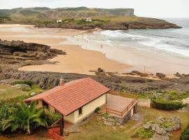 La Cabaña de la playa，位于阿霍的度假屋