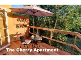 The Cherry Apartment - 'Den Gule Svane' Guest House near Rønne & Beach，位于伦讷的酒店