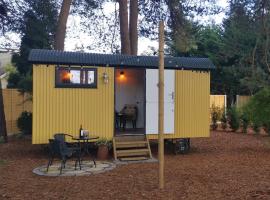 Forest Heath Shepherd's Huts，位于灵伍德的酒店