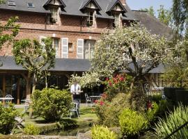 Auberge de la Source - Hôtel de Charme, Collection Saint-Siméon，位于Barneville-la-Bertran的酒店