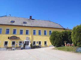 Pension & Gasthof Erbgericht Höhenlage 850m，位于马林贝格的酒店