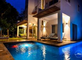 Puerto Morelos, Villa Mimi, Private Pool，位于莫雷洛斯港的酒店