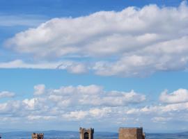 casa per l'osticcio vista sulla val d'orcia，位于蒙塔尔奇诺的酒店