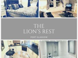 THE LION’S REST - BOUTIQUE APARTMENT SUITE.，位于格拉斯哥港的公寓