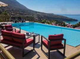 LOURDAS BEACH VIEW VILLA，位于凯法利尼亚岛的酒店