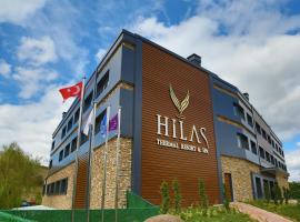 Hilas Thermal Resort Spa & Aqua，位于Ladik的带停车场的酒店