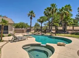 Pool, Hot Tub and Grill Spacious Chandler Retreat