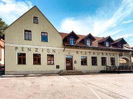 Penzion a restaurace U ŘEKY，位于萨扎瓦河畔莱代奇的住宿加早餐旅馆