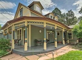 Historic Manitou Springs Victorian Walk Downtown!，位于马尼温泉派克峰齿轨铁路附近的酒店