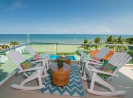 Mágico Apartamento Frente al Mar 3 Habitaciones PV21，位于Coveñitas的酒店