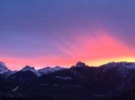 Les Dents-du-Midi，位于蒙泰的公寓