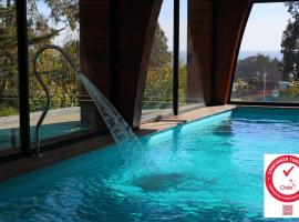 Cabañas y Spa Costa Patagonia - Piscina Climatizada，位于皮奇勒姆的公寓