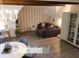 Moderne Ferienwohnung auf dem Kastanienhof Oetzen，位于Oetzen的酒店