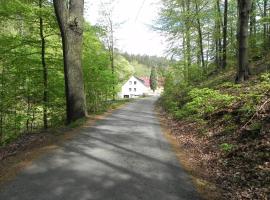 Ferienhaus Buschmuehle - Stolpen，位于施托尔彭的酒店