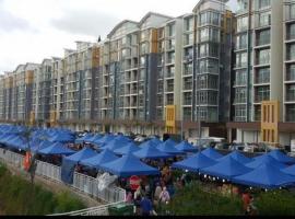 Barrington Square 1 Room Apt @ Pasar Malam，位于伯恩仓的酒店