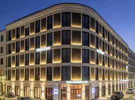 Qube Hotel Bahnstadt，位于海德堡南方体育中心附近的酒店