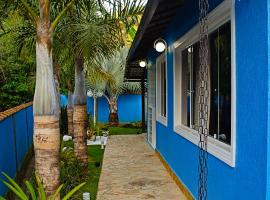Casa azul Ilha Grande，位于阿布拉奥的别墅