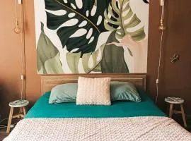 chambre salle de bain partagée