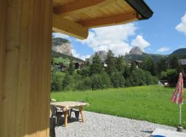 Chalet Dumbria Dolomites，位于塞尔瓦迪加尔代纳山谷的木屋